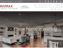 Tablet Screenshot of mylakeozarkhome.com